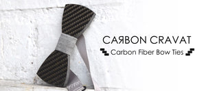 Carbon Kravat carbon fiber bow tie
